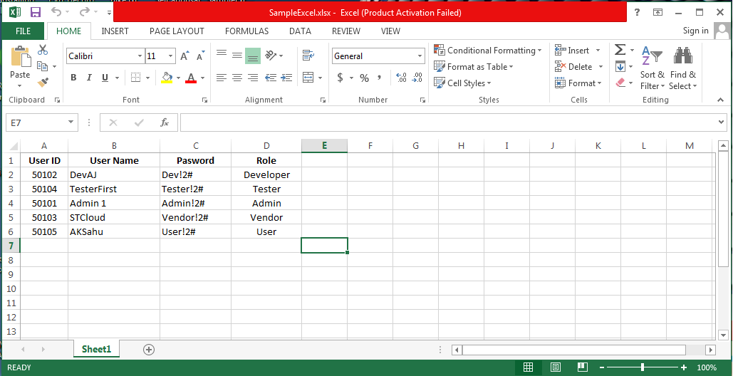 Automation Testing Insider: Read excel file in Selenium using